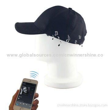 Bluetooth Beanie Headphones for Sports with 3.7V/120mA Rechargeable Li-ion Battery